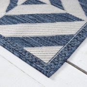 Portico Aqua Runner Rug