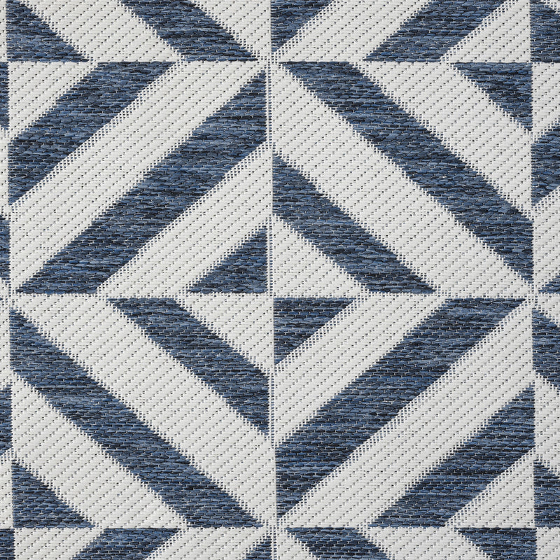 Portico Aqua Runner Rug