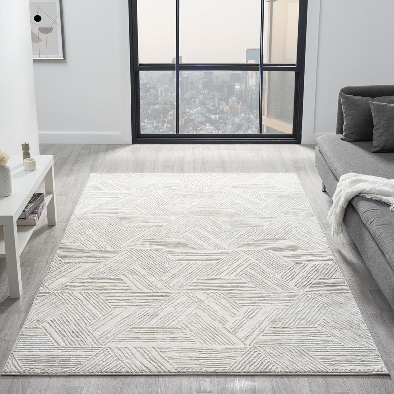 Portise Cortland Light Grey Rug