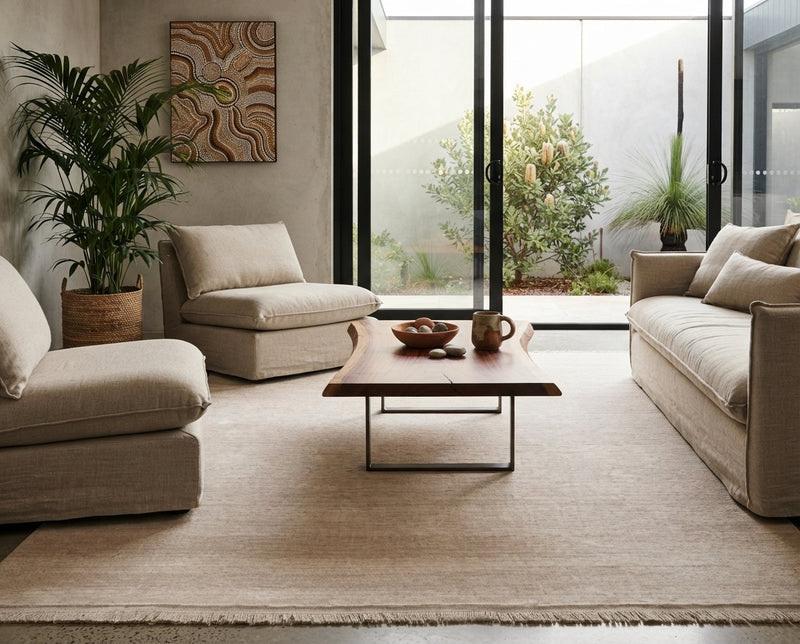Prescott Wool Beige Rug