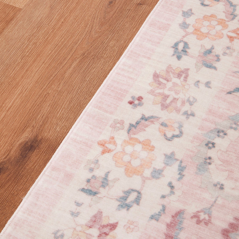 Vivify Samira Pink Washable Rug