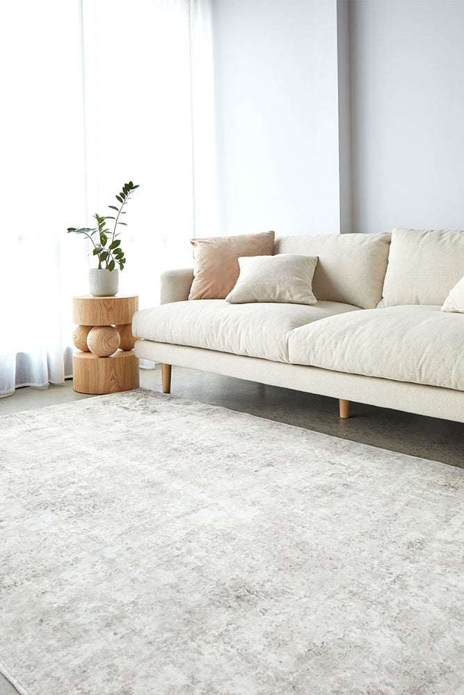 Vivify Isla Marble Washable Rug