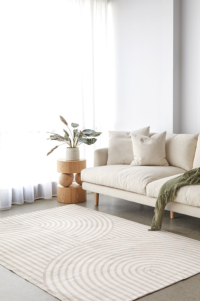 Vivify Jett Natural Washable Rug