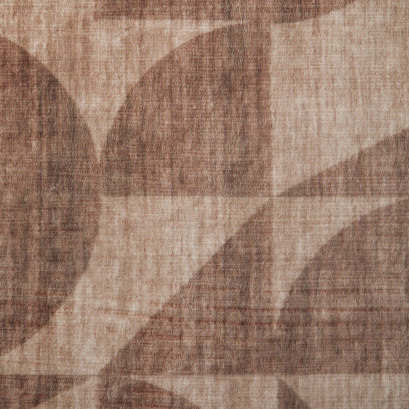 Vivify Milo Brown Washable Rug