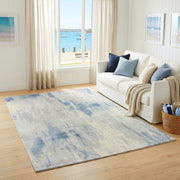 Revive Pike Blue Washable Rug