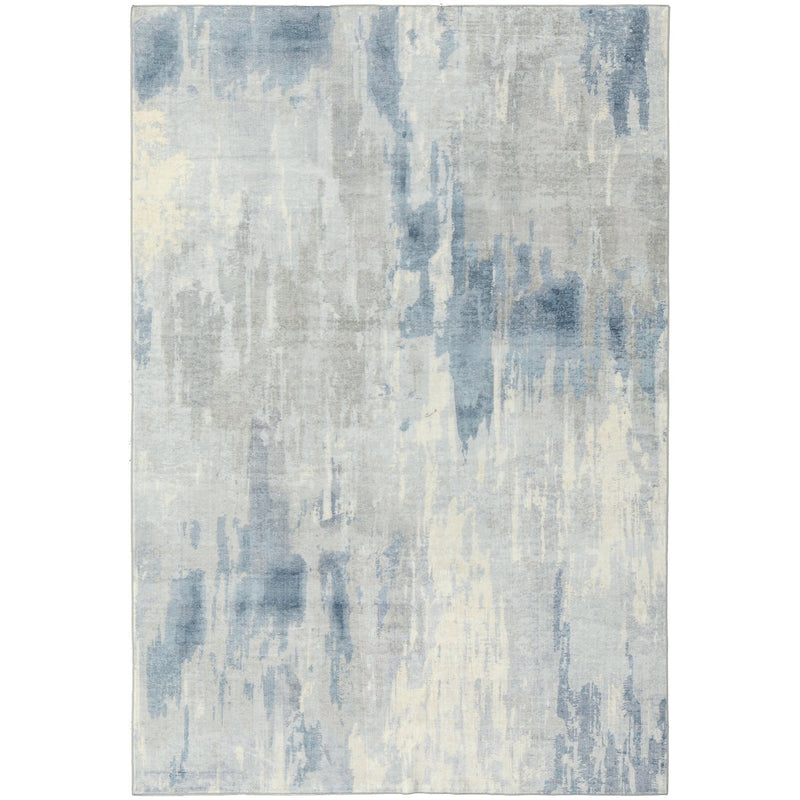 Vivify Yara Blue Washable Rug