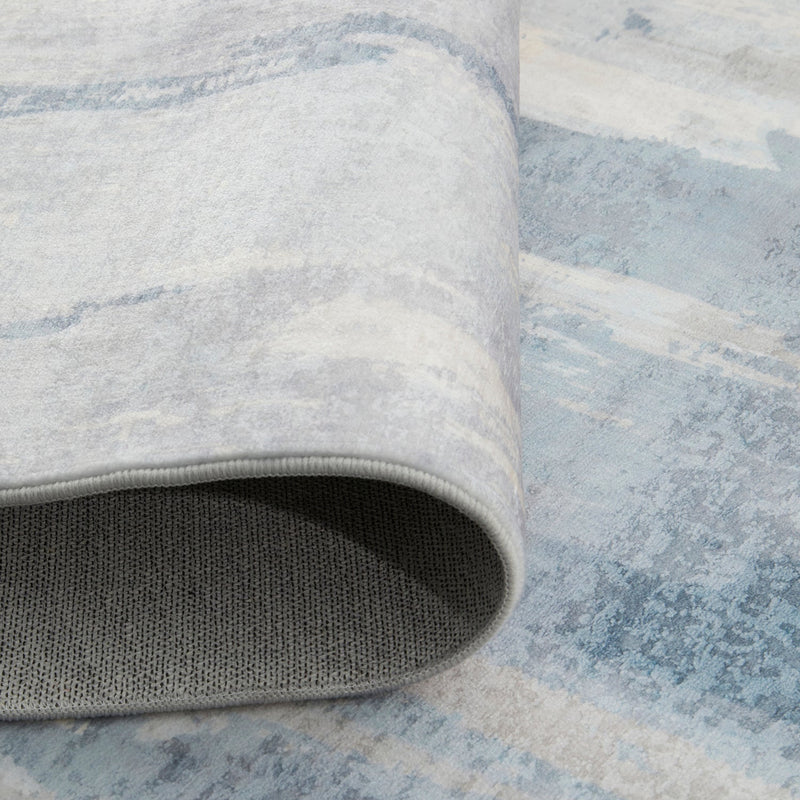 Vivify Yara Blue Washable Rug