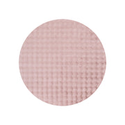 Clarity Washable Rose Pink Round Rug