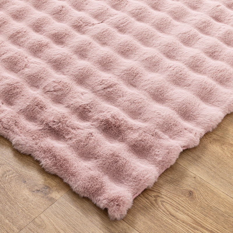 Clarity Washable Rose Pink Rug