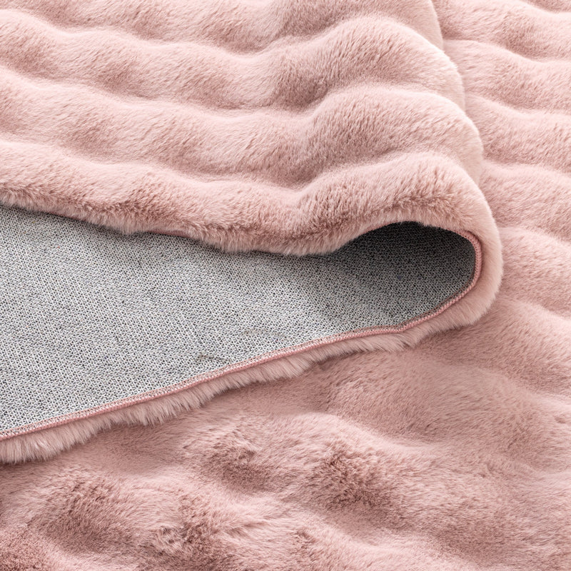 Clarity Washable Rose Pink Rug