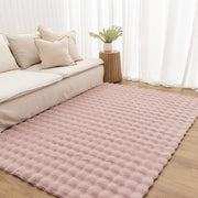 Clarity Washable Rose Pink Rug
