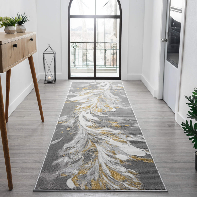 Artifact Lily Slate Runner Rug