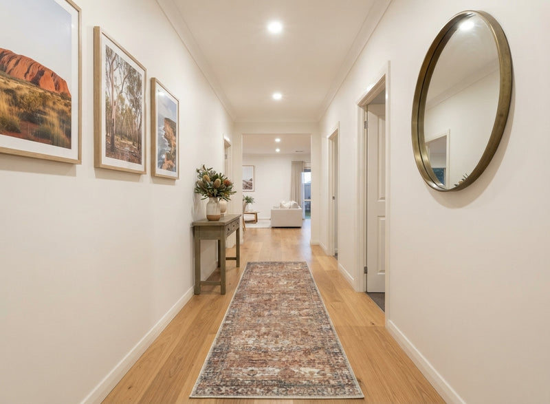 Rich Glorious Natural Runner Rug