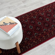 Royal Queen Red Runner Rug