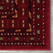 Royal Queen Red Runner Rug