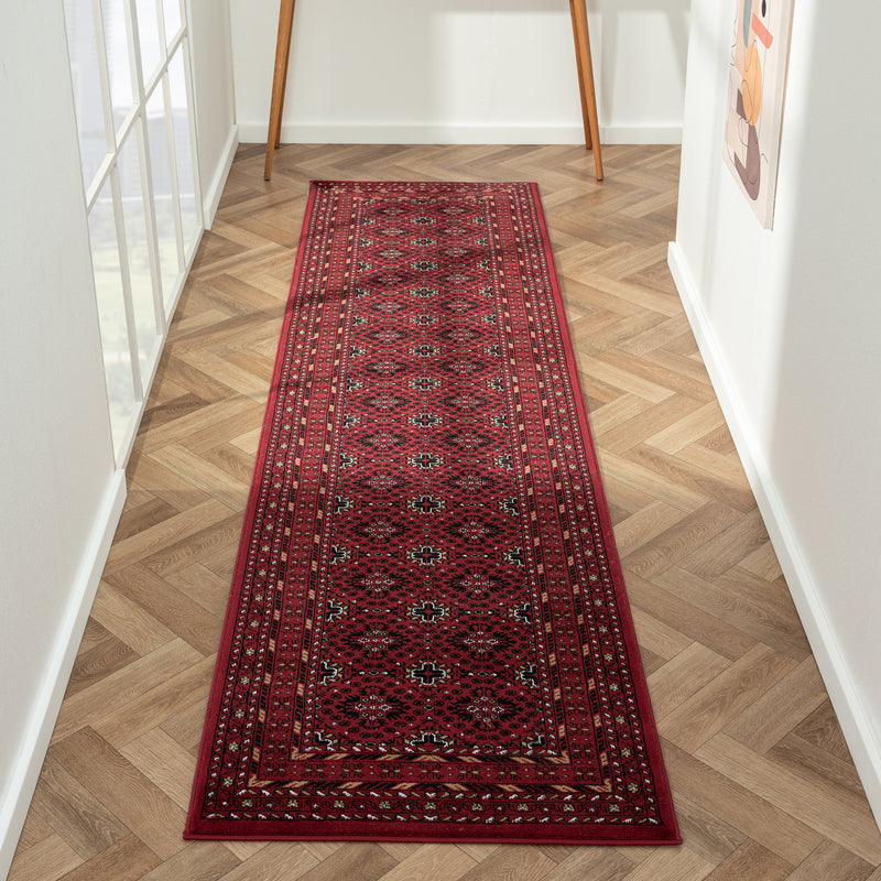 Royal Queen Red Runner Rug