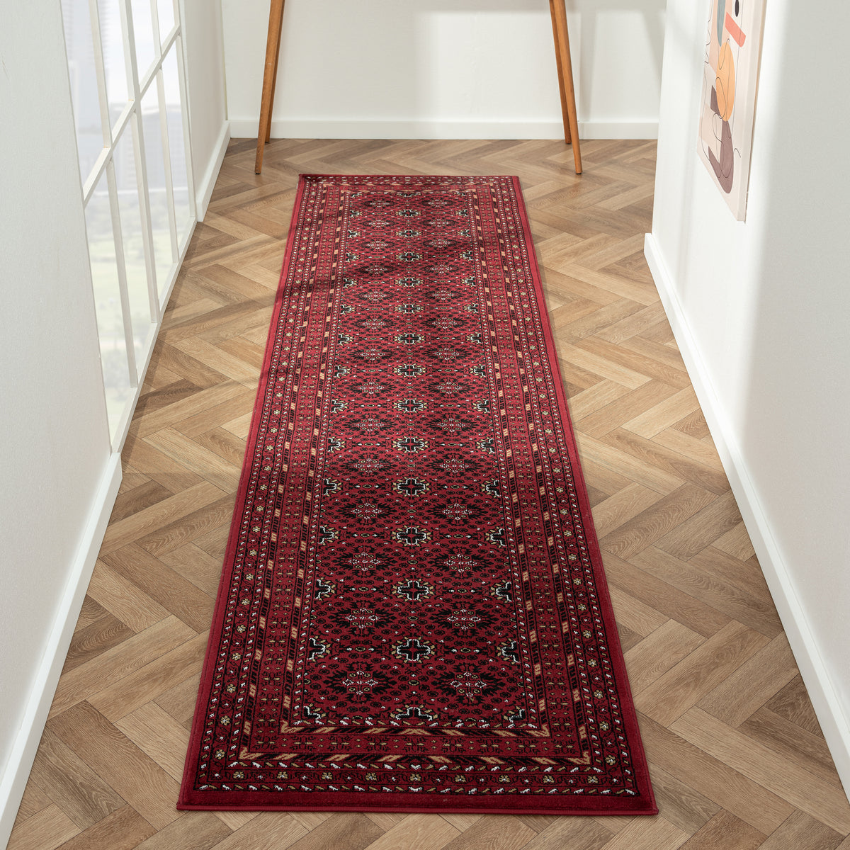 Modern Red Runner Rug Royal Queen Red Runner Rug — SydneyRugsOnline