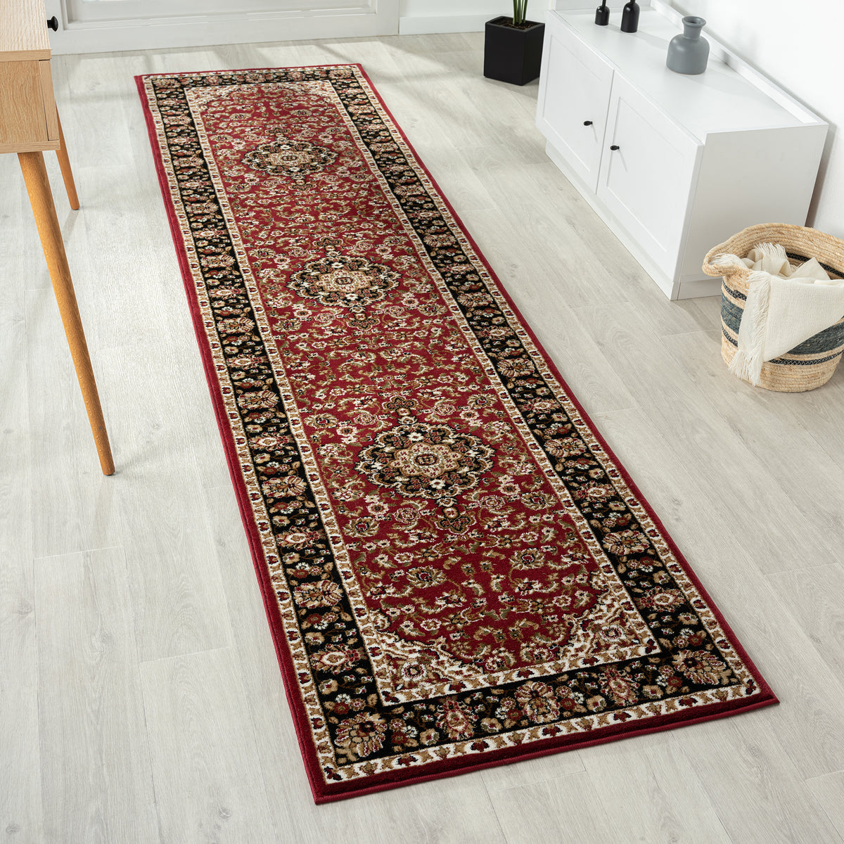 Royal Princely Red Runner Rug — SydneyRugsOnline