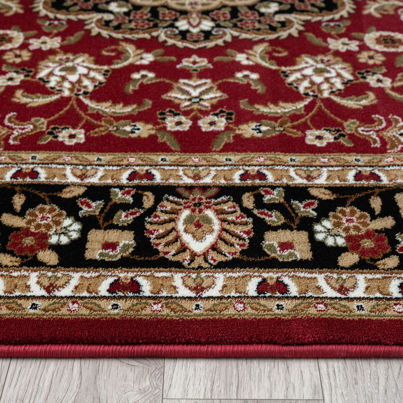Royal Runner Rug Texture Royal Princely Red Runner Rug — SydneyRugsOnline