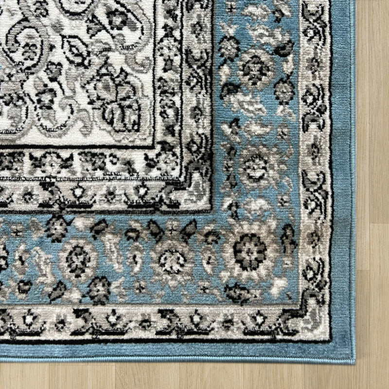 Medori Medallion Blue Rug