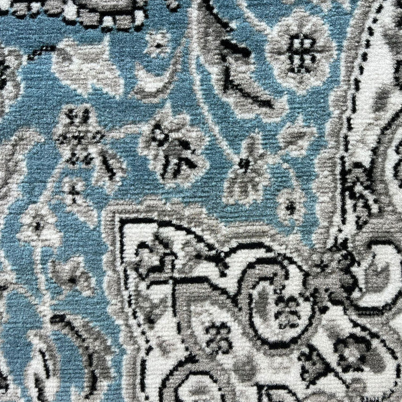 Medori Medallion Blue Rug
