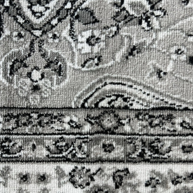 Medori Classic Traditional Grey Rug