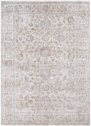 Majestic Transitional Beige Blue Rug