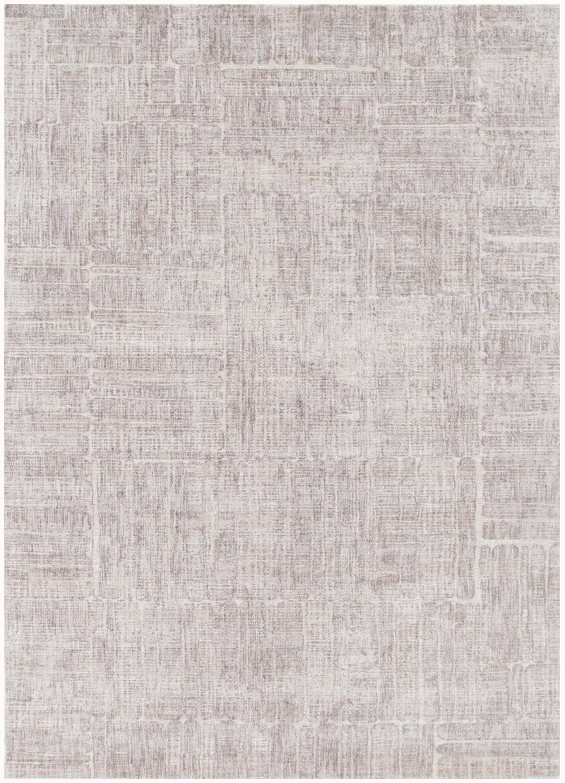 Majestic Stately Abstract Beige Rug