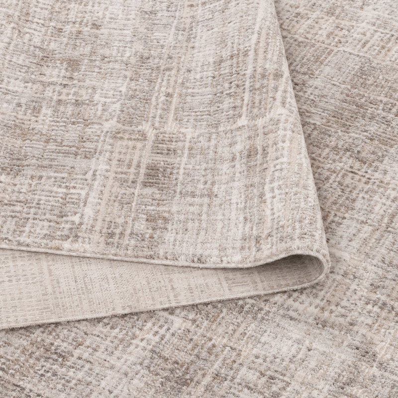 Dignified Abstract Beige Rug