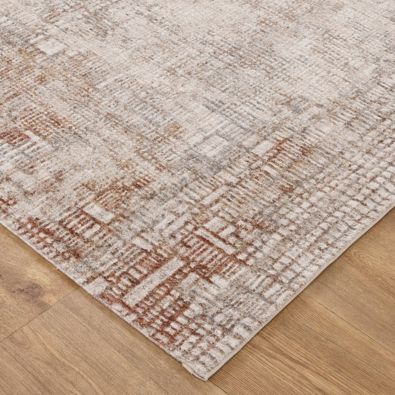 Dignified Multi Abstract Lines Rug