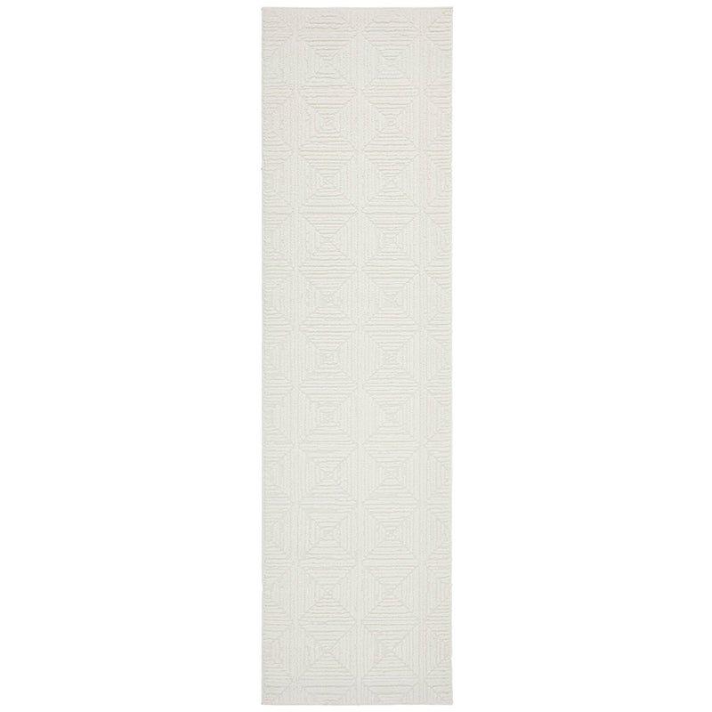 Serenade Shilo White Runner Rug