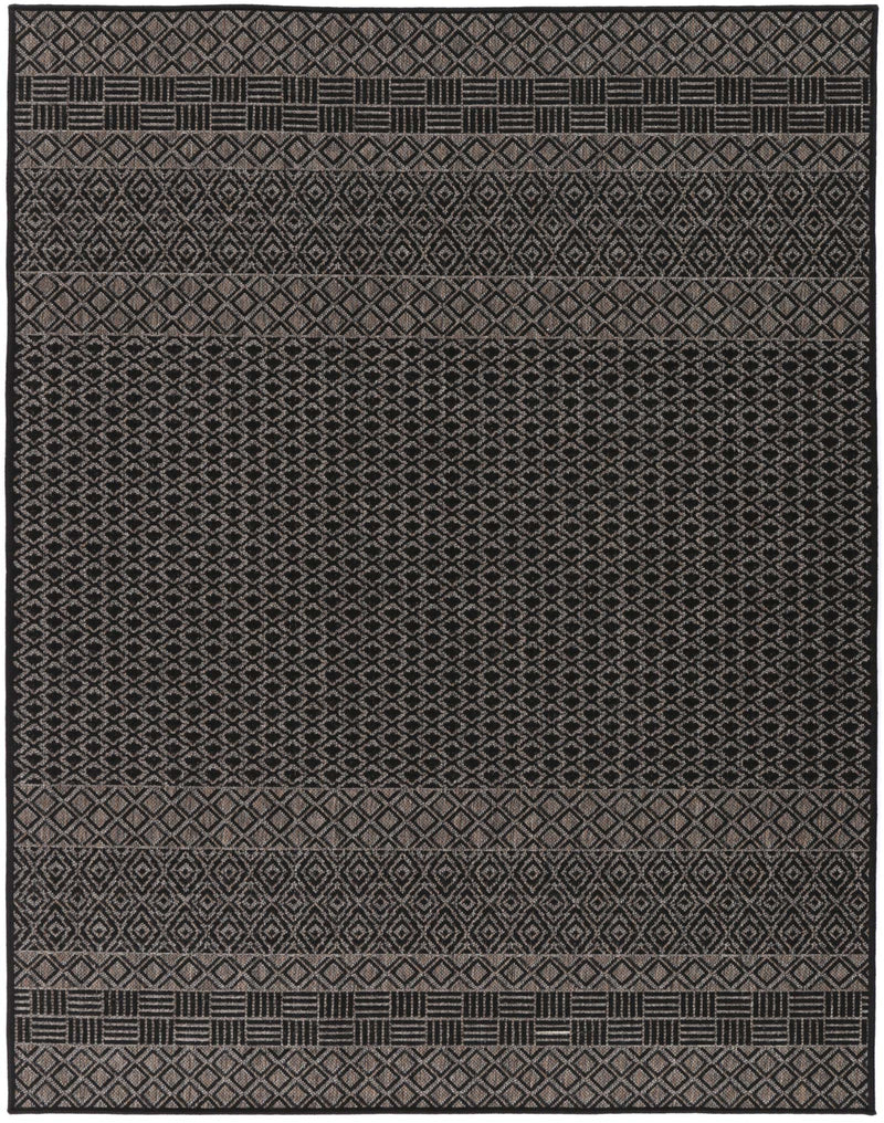 Sisalo Gem Beige Black Rug