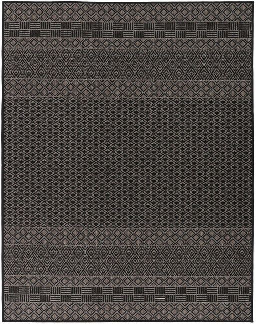 Sisalo Gem Beige Black Rug