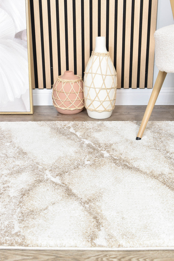 Sophia Ashwood Beige Cream Runner Rug