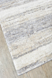 Sophia Kemik Silver Sand Runner Rug