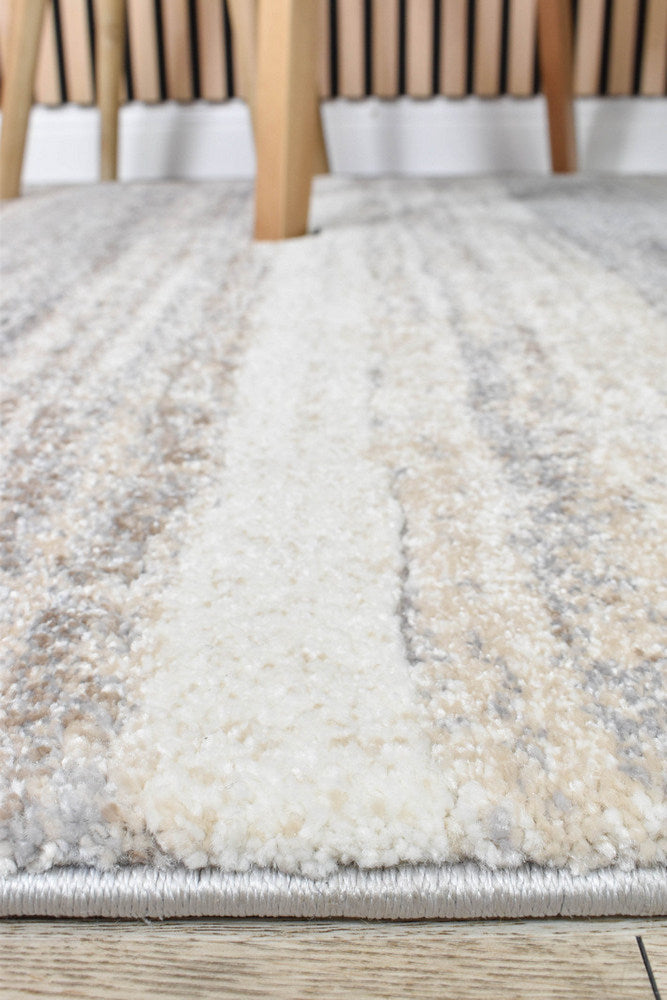 Sophia Kemik Silver Sand Runner Rug