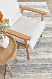 Sophia Kemik Silver Sand Rug