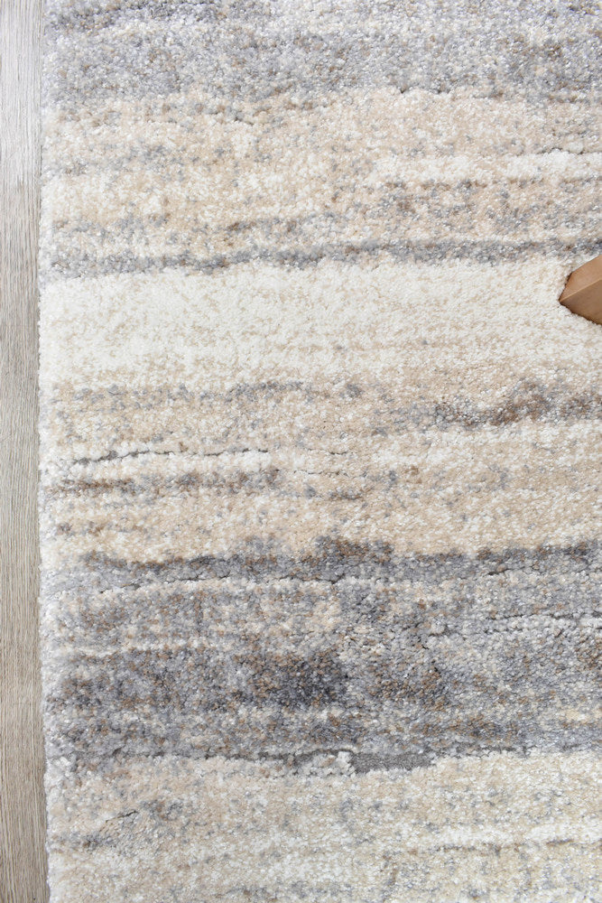 Sophia Kemik Silver Sand Runner Rug