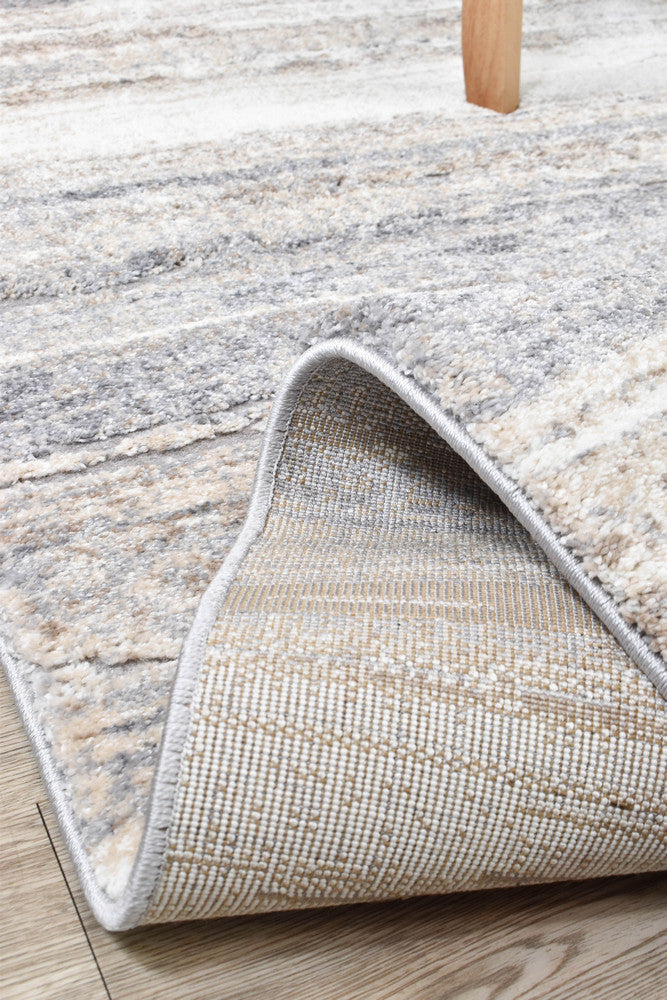 Sophia Kemik Silver Sand Rug
