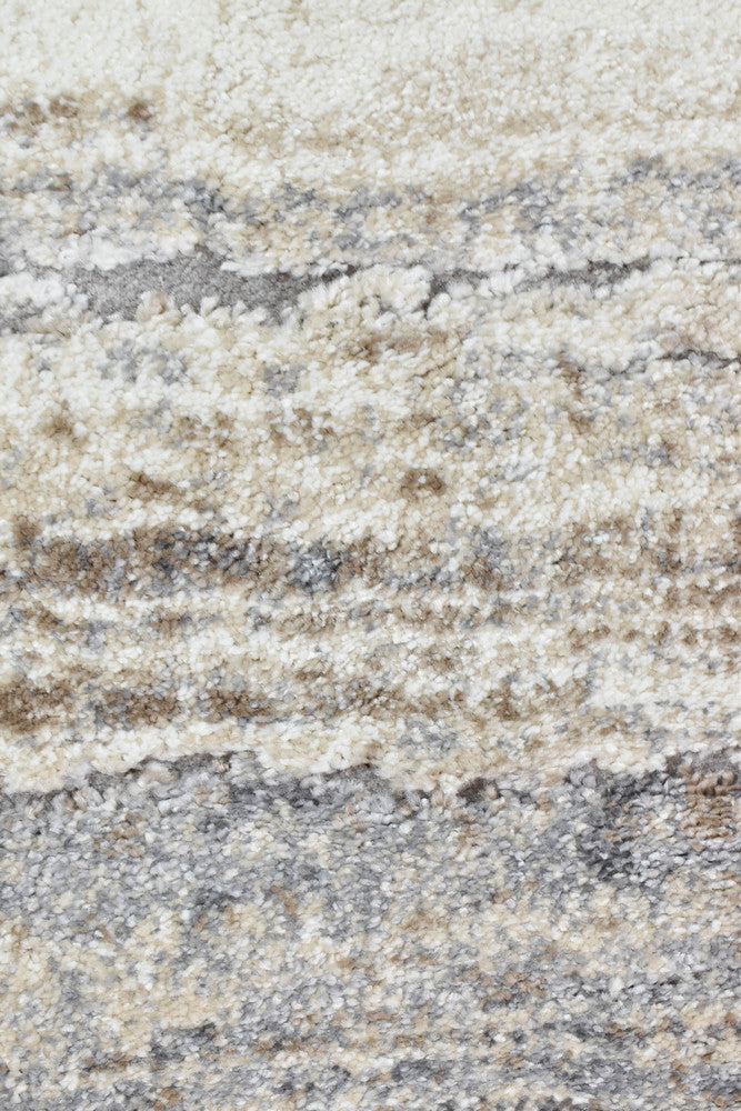 Sophia Kemik Silver Sand Rug