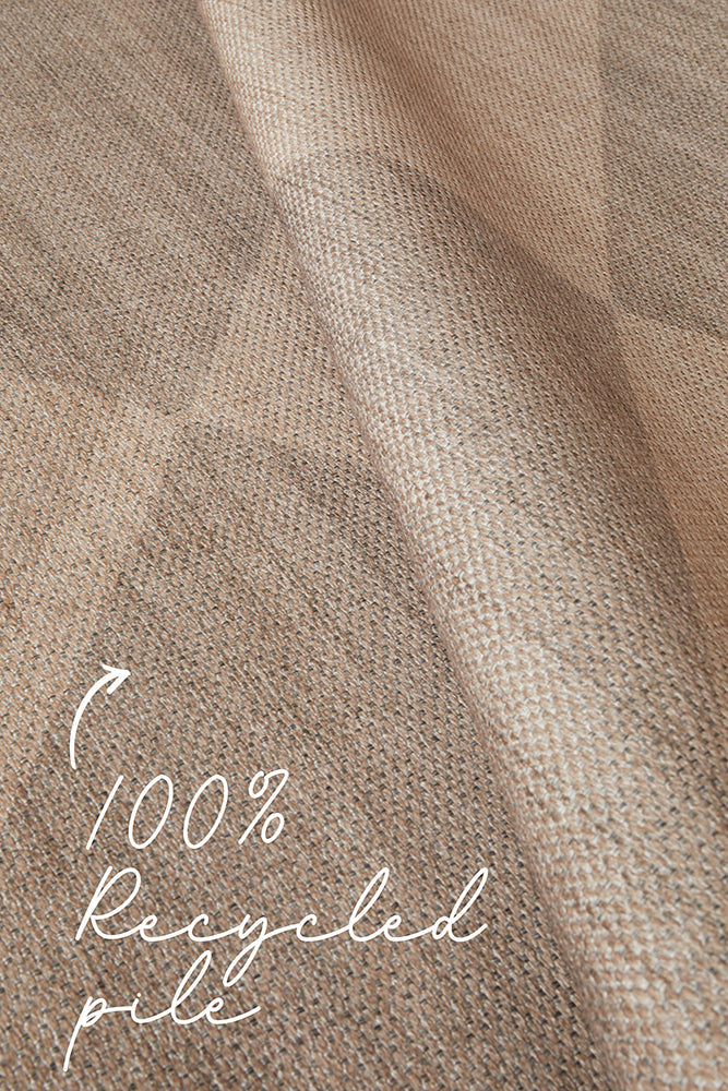 Heliacal Nasir Natural Washable Rug