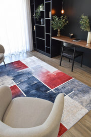 Suzie Red Ash Rug