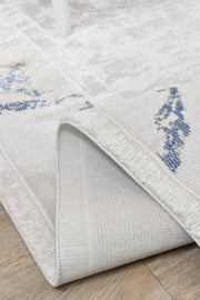 Sultana Border Navy Cream Rug