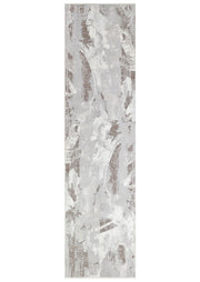 Sultana Lasting Beige Grey Runner Rug