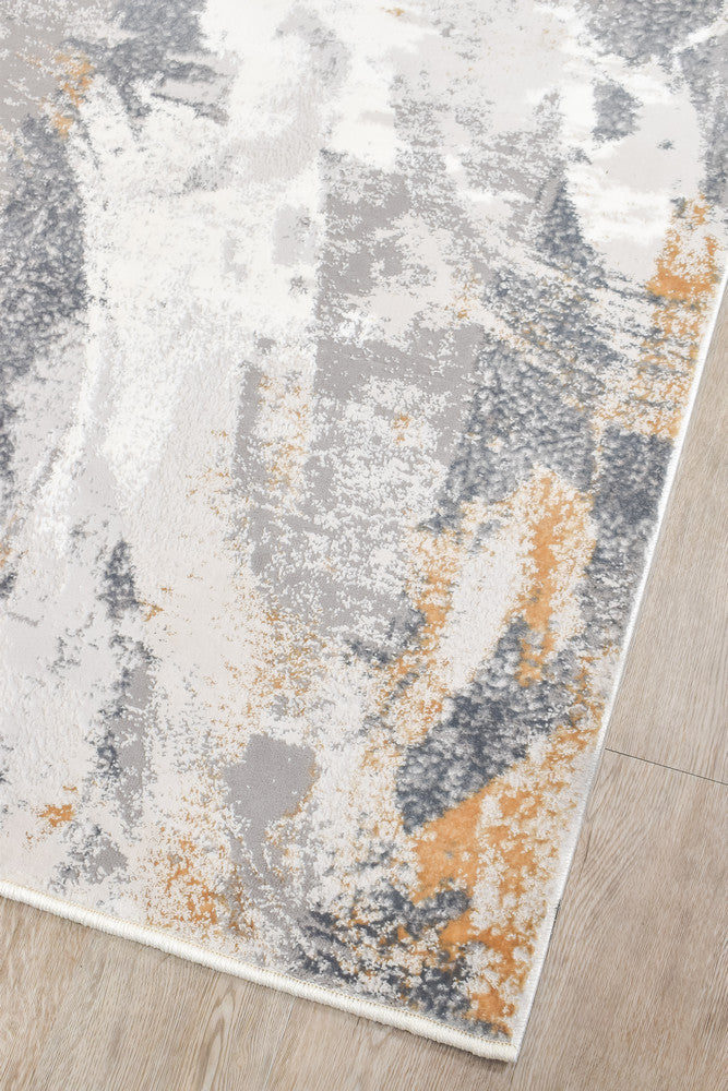 Sultana Lasting Grey Grey Runner Rug