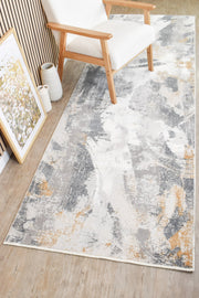 Sultana Lasting Grey Grey Runner Rug