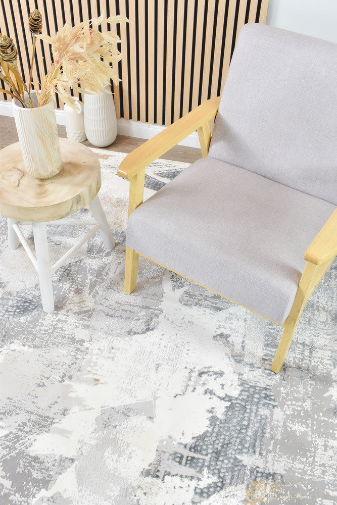 Sultana Lasting Grey Grey Rug