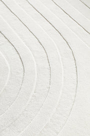 Crest Trail White Rug