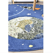 Dream Kids Space Round Rug