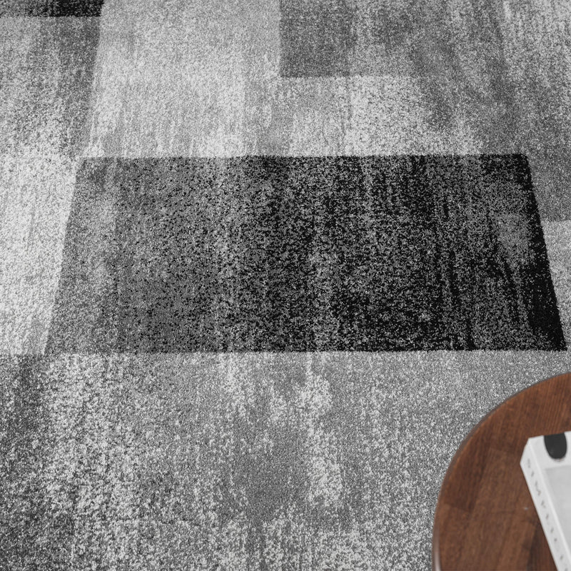 Shale layered Grey Rug